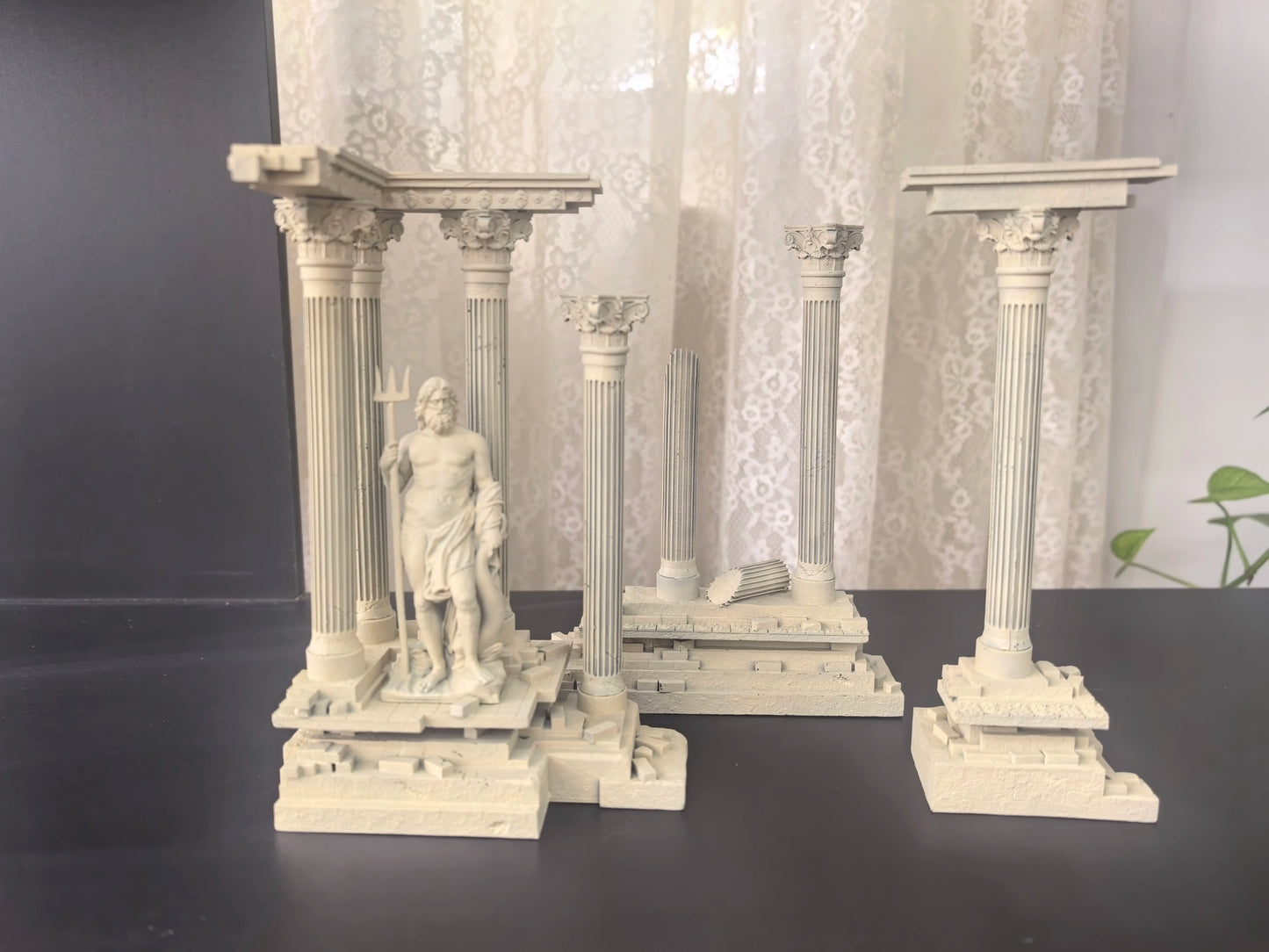 Retro Roman Architecture Resin Figurine – LTCP-407 Series
