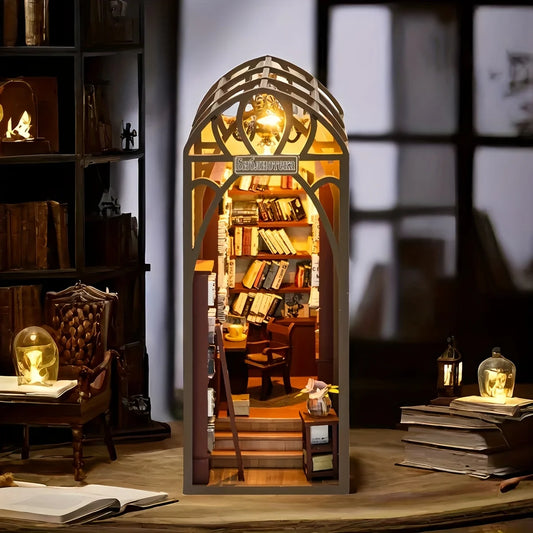 Library DIY Miniature House Kit - Book Nook Kit Australia