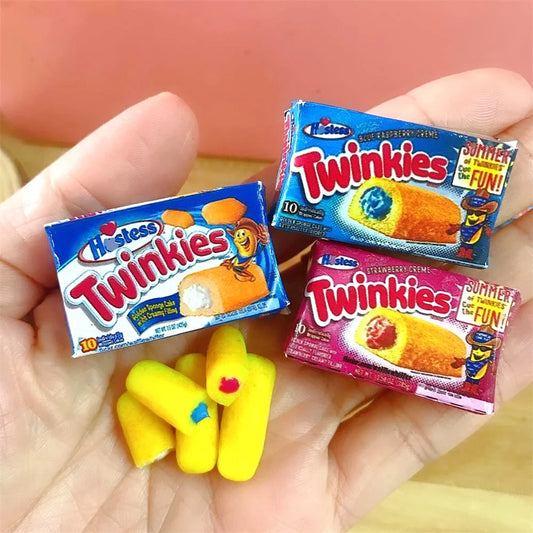 1/12 Scale Miniature Hostes,s Cakes Dollhouse Food Mini Cakes Mini Dollhouse Groceries Mini Doll Food Diorama and Snack Cake Book Nook Kit Australia