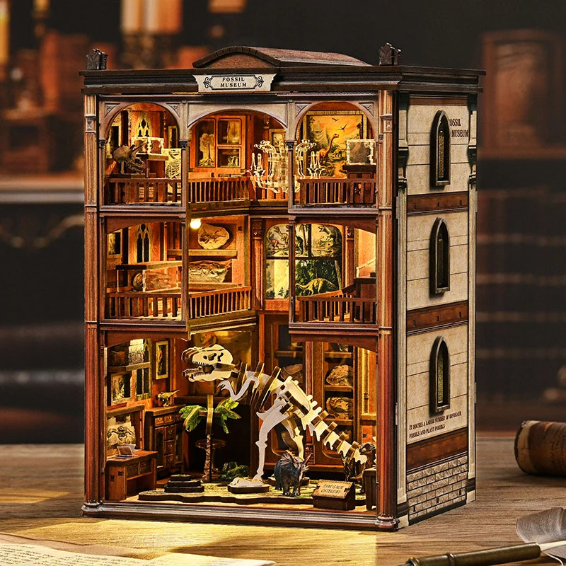 Fossil Museum DIY Book Nook Kit - Image 4
