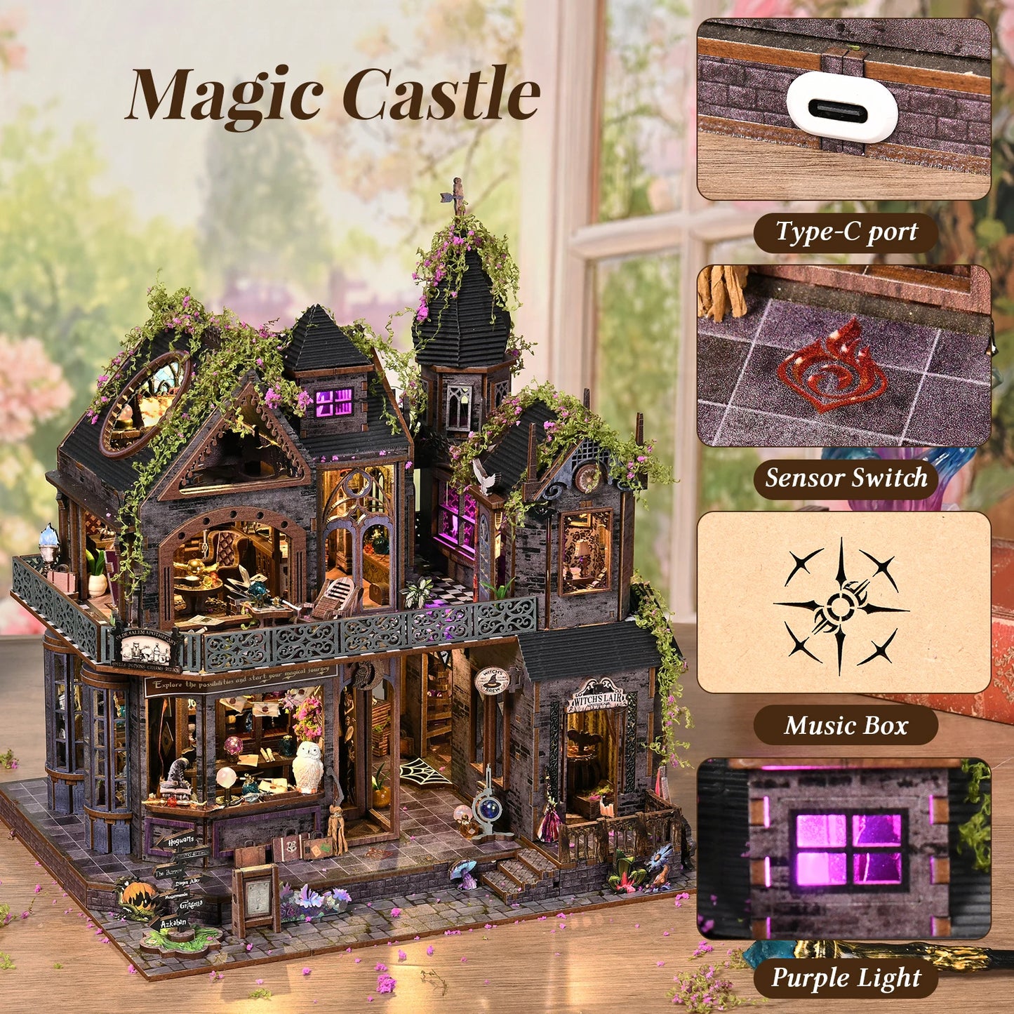 MagCastle DIY Book Nook Kit Book Nook Kit Australia