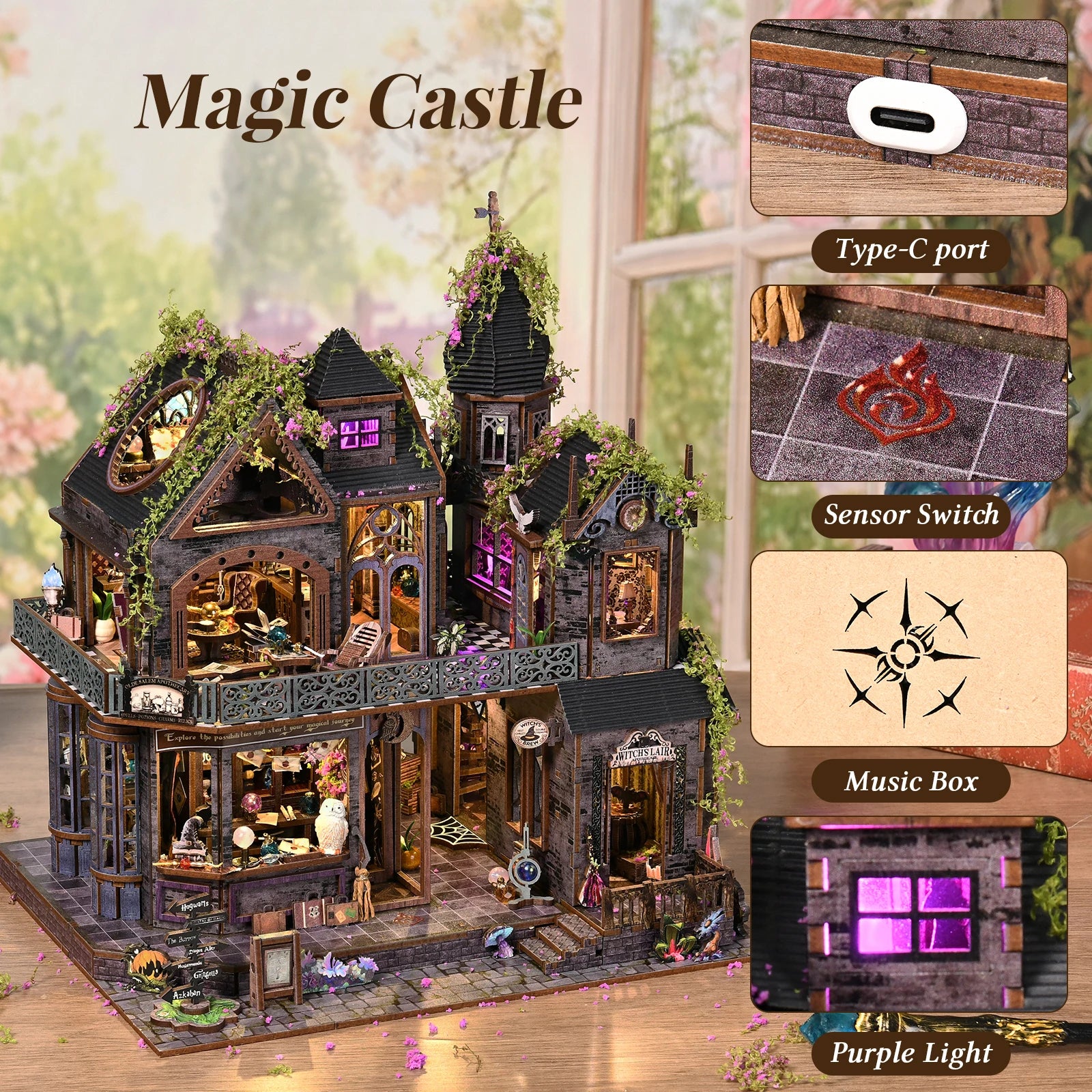 MagCastle DIY Book Nook Kit Book Nook Kit Australia