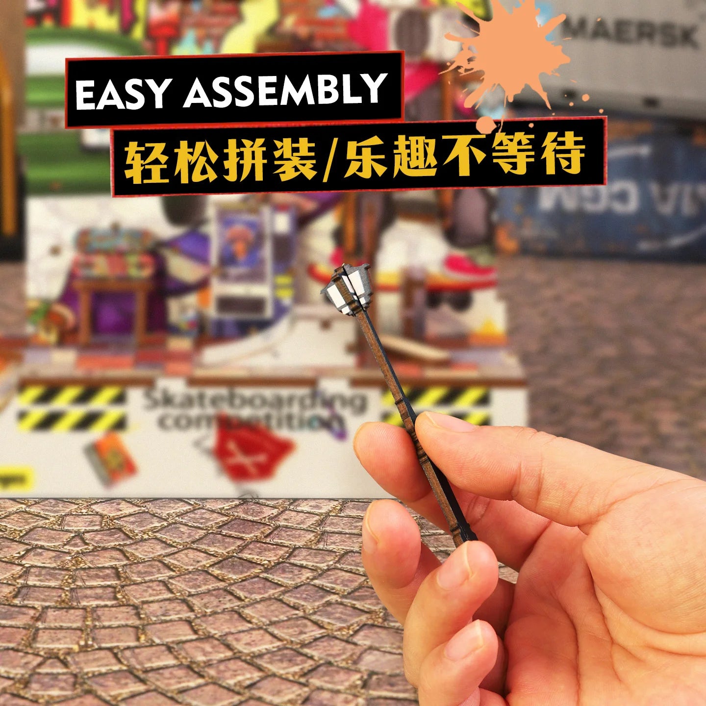 Skatepark DIY Diorama Kit - Image 5