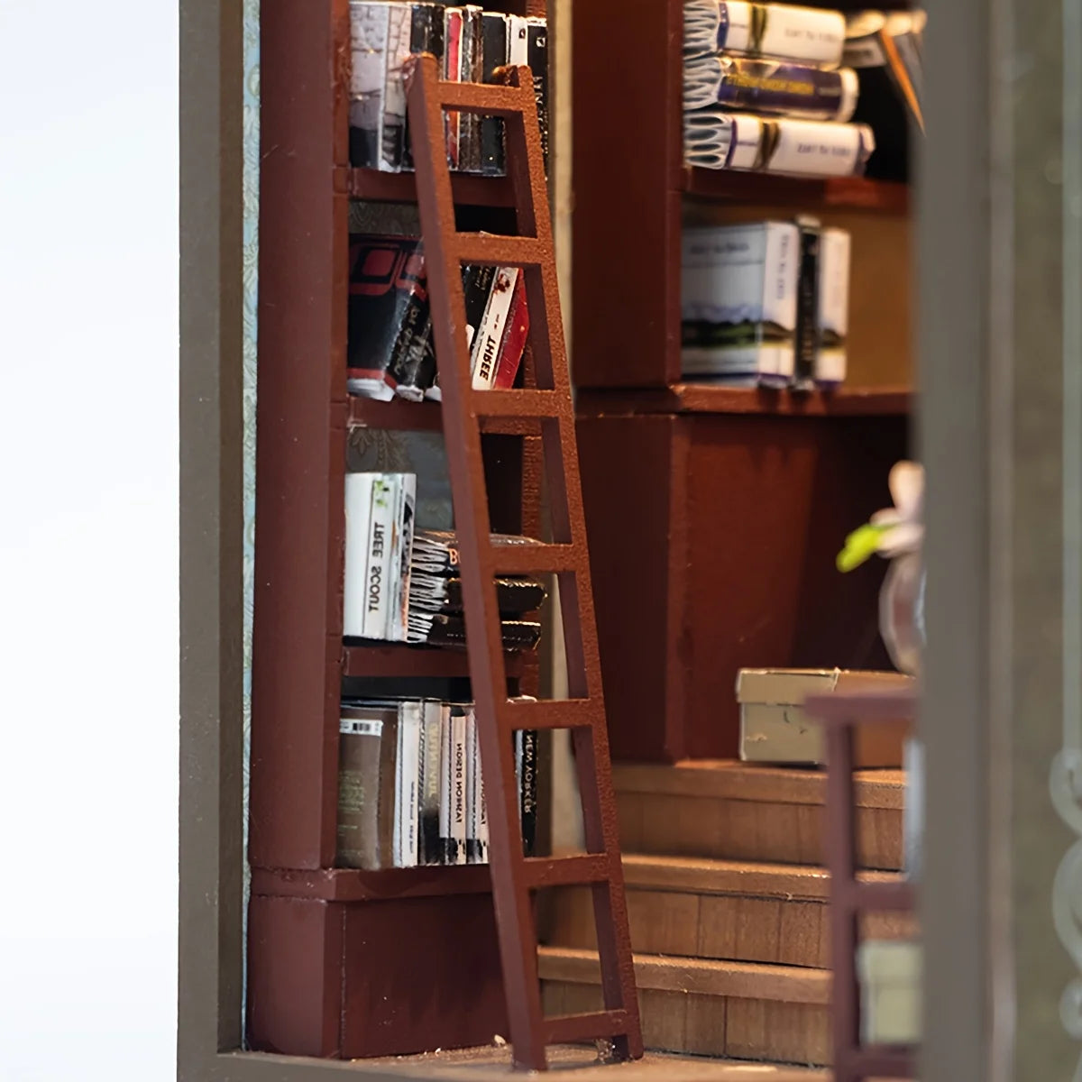 Library DIY Miniature House Kit - Image 4