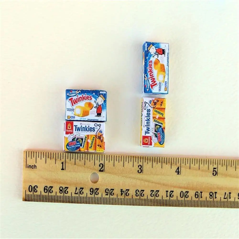 1/12 Scale Miniature Hostes,s Cakes Dollhouse Food Mini Cakes Mini Dollhouse Groceries Mini Doll Food Diorama and Snack Cake Book Nook Kit Australia