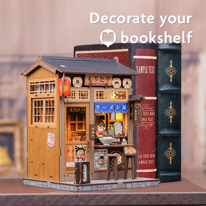 Japanese DIY Book Nook Kit - Side View