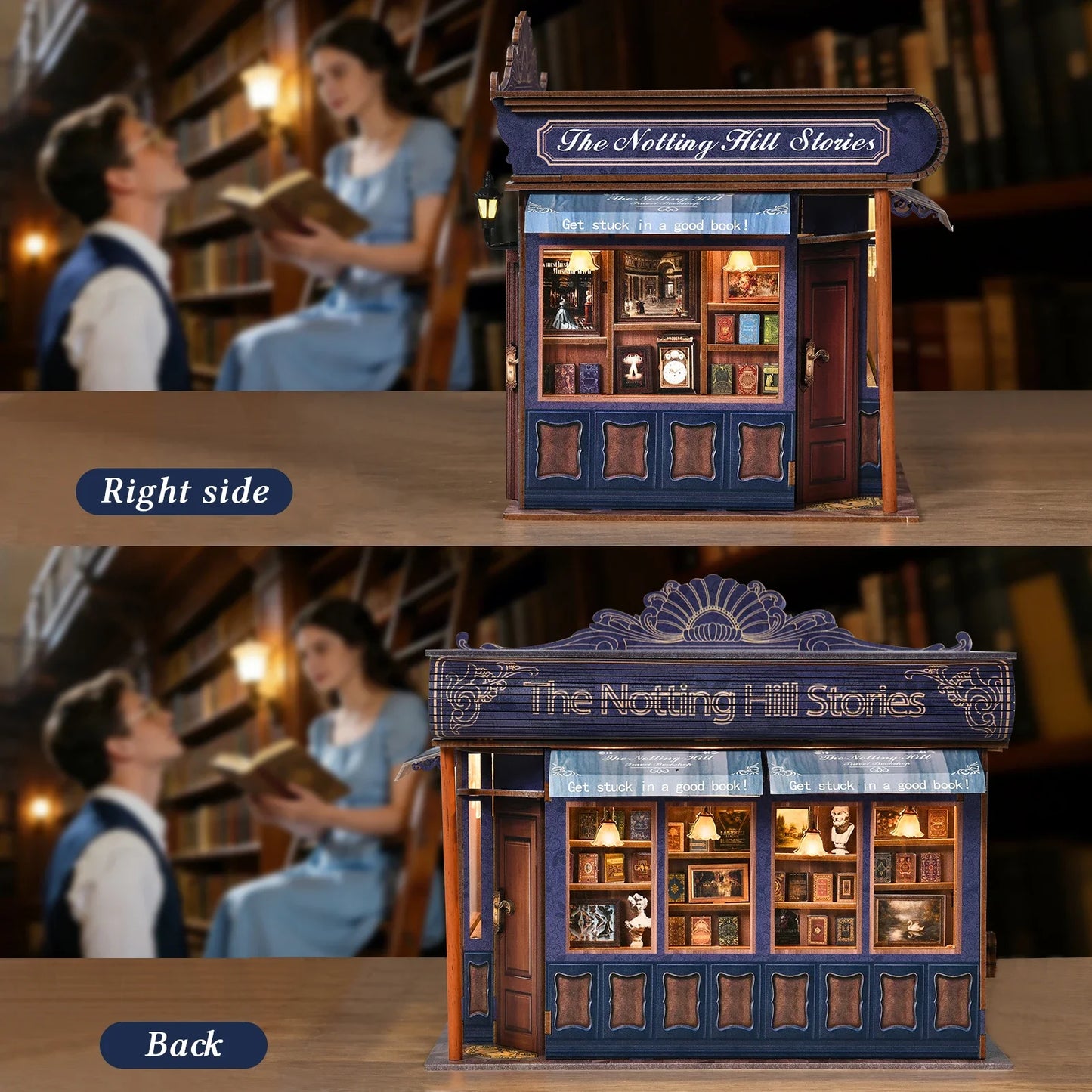 Notting Hill Story DIY Book Nook Kit Book Nook Kit Australia