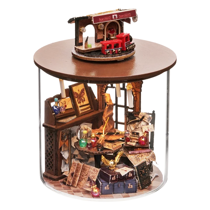 B-045 DIY Miniature House Kit Book Nook Kit Australia