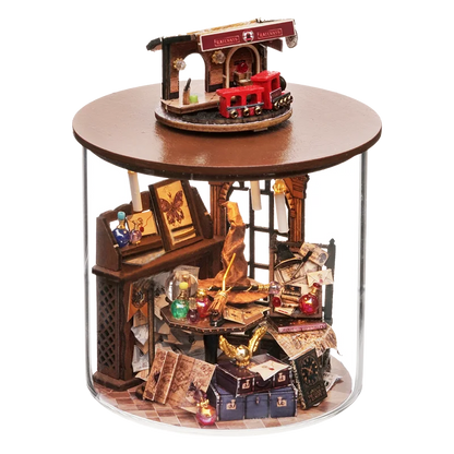 B-045 DIY Miniature House Kit Book Nook Kit Australia