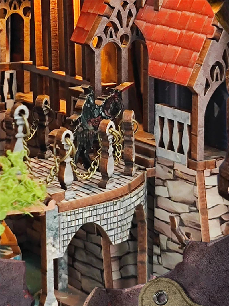 Lord of the Rings Book Nook – Epic Middle-earth Diorama Kit