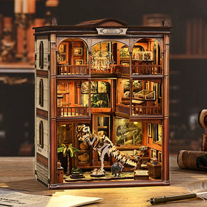 Fossil Museum DIY Book Nook Kit - Detail