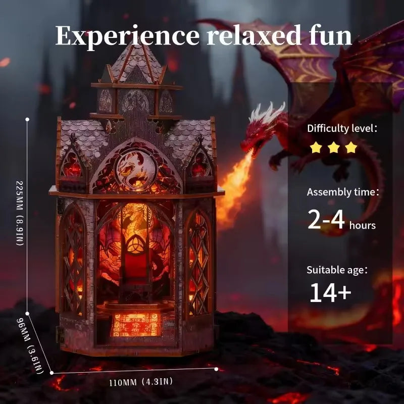 Spire of the Wyrm DIY Book Nook Kit Book Nook Kit Australia