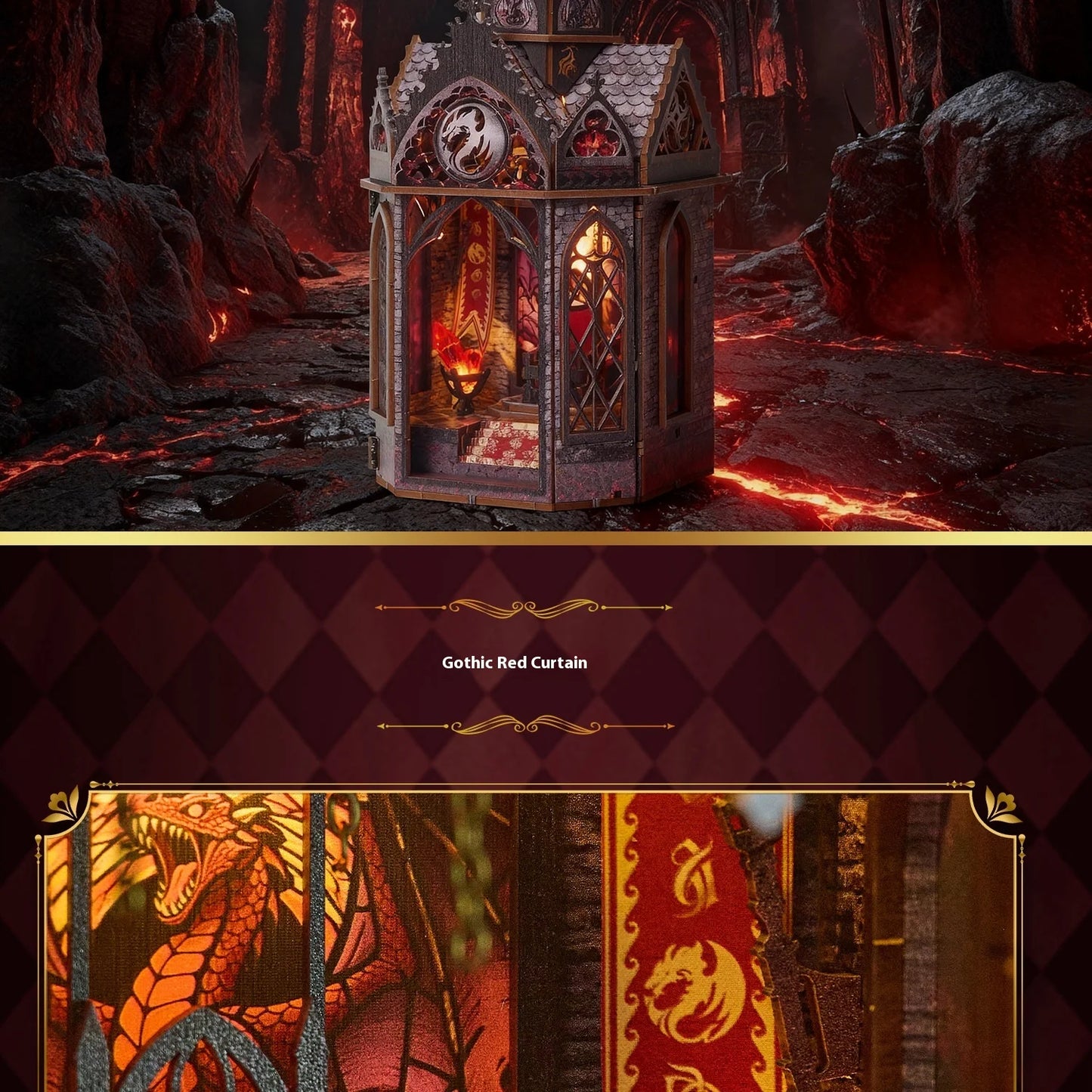 Spire of the Wyrm DIY Book Nook Kit Book Nook Kit Australia