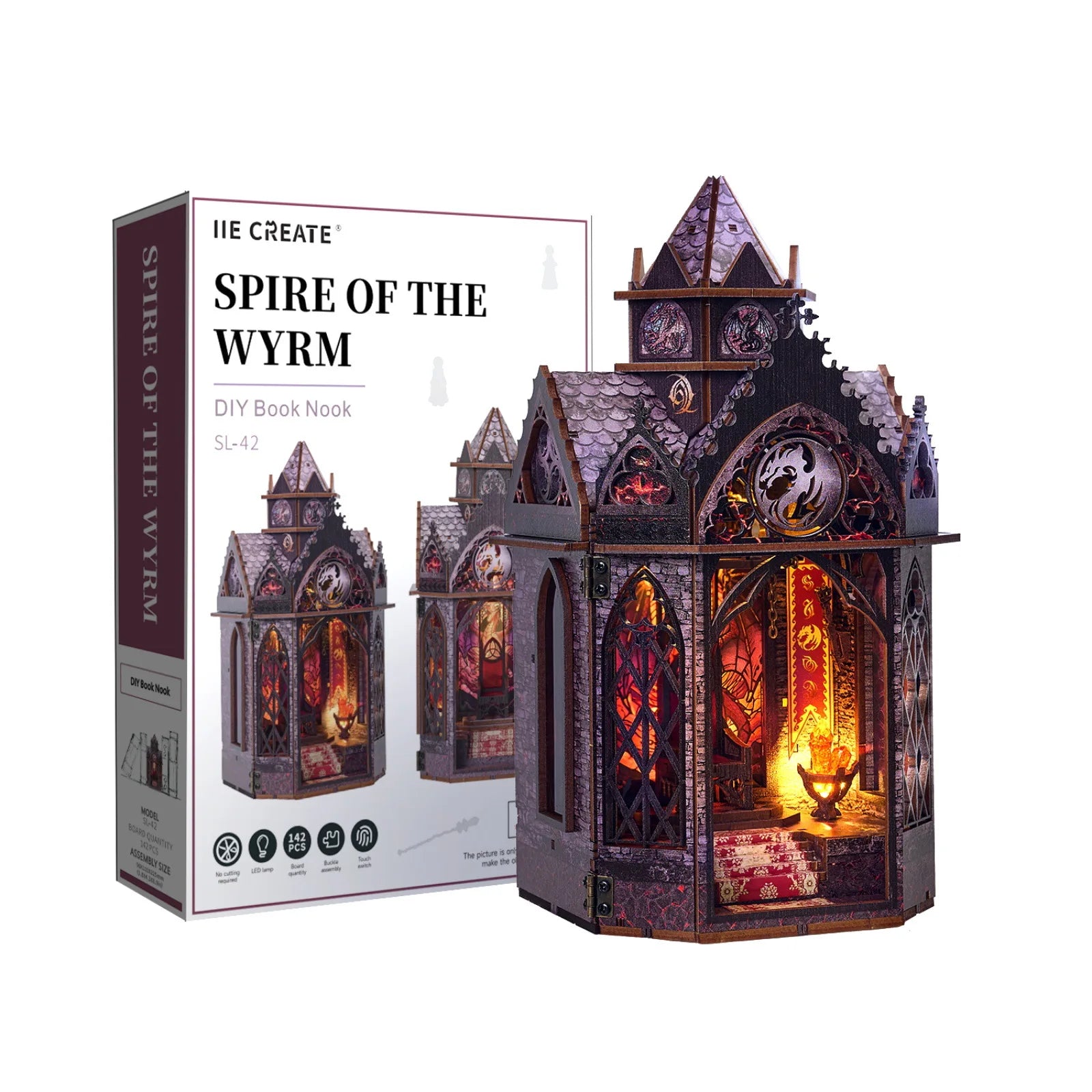 Spire of the Wyrm DIY Book Nook Kit Book Nook Kit Australia