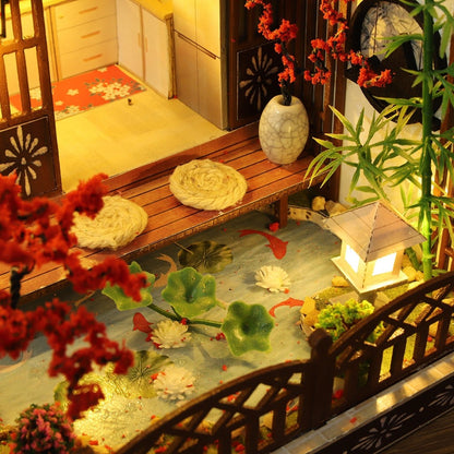 Spring Hours Japanese DIY Dollhouse KitBook Nook Kit Australia