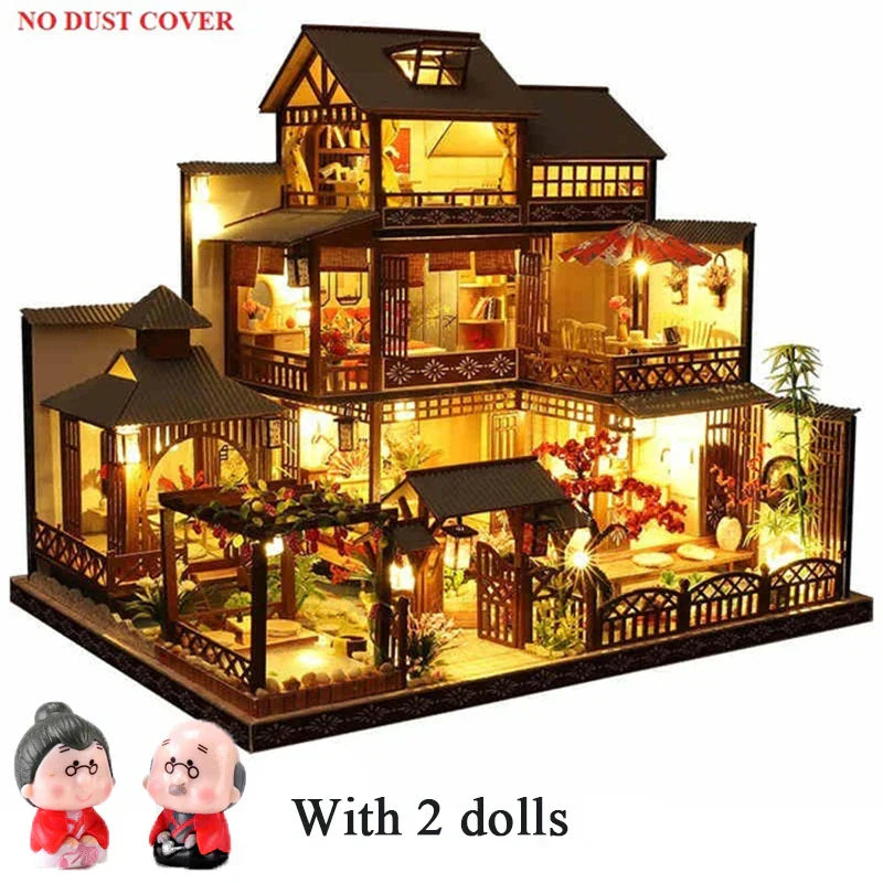 Spring Hours Japanese DIY Dollhouse KitBook Nook Kit Australia