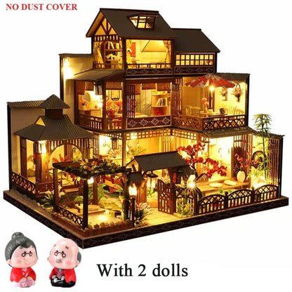 Spring Hours Japanese DIY Dollhouse KitBook Nook Kit Australia