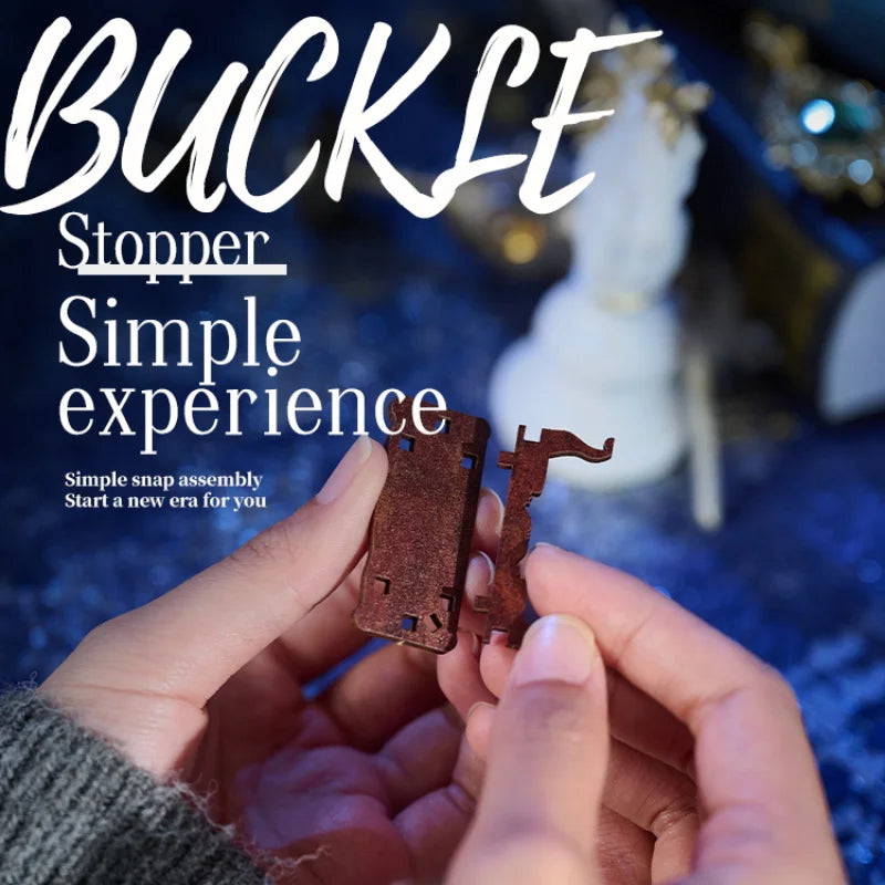 The Secret Scroll Of The Galaxy DIY Wooden Book Nook Kit