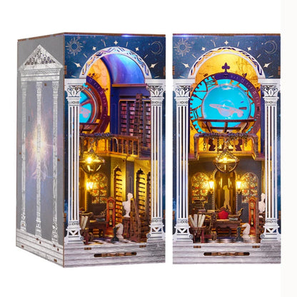 The Secret Scroll Of The Galaxy DIY Wooden Book Nook Kit