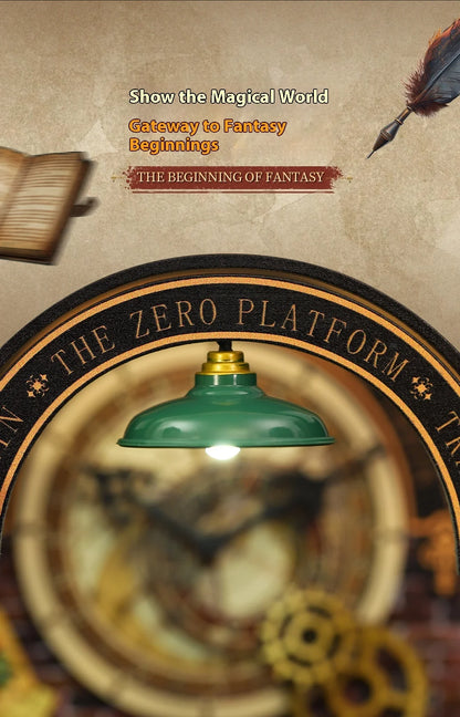 Diy Wooden Book Nook Shelf Insert Kit Miniature Model The Zero Platform Train Bookend Doll House Decor For Birthday Gifts Book Nook Kit Australia