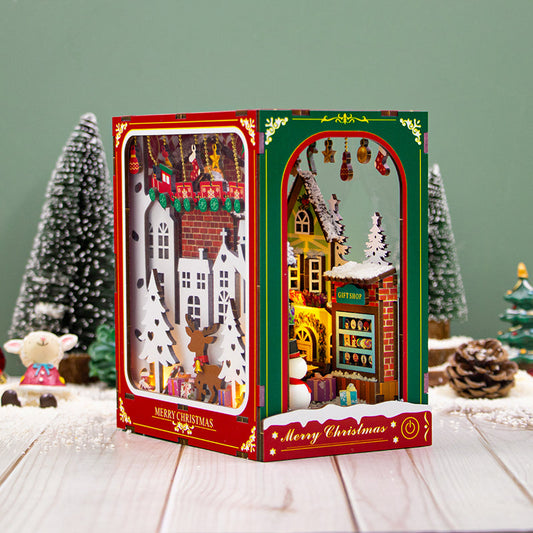Winter of Christmas DIY Book Nook KitBook Nook Kit Australia