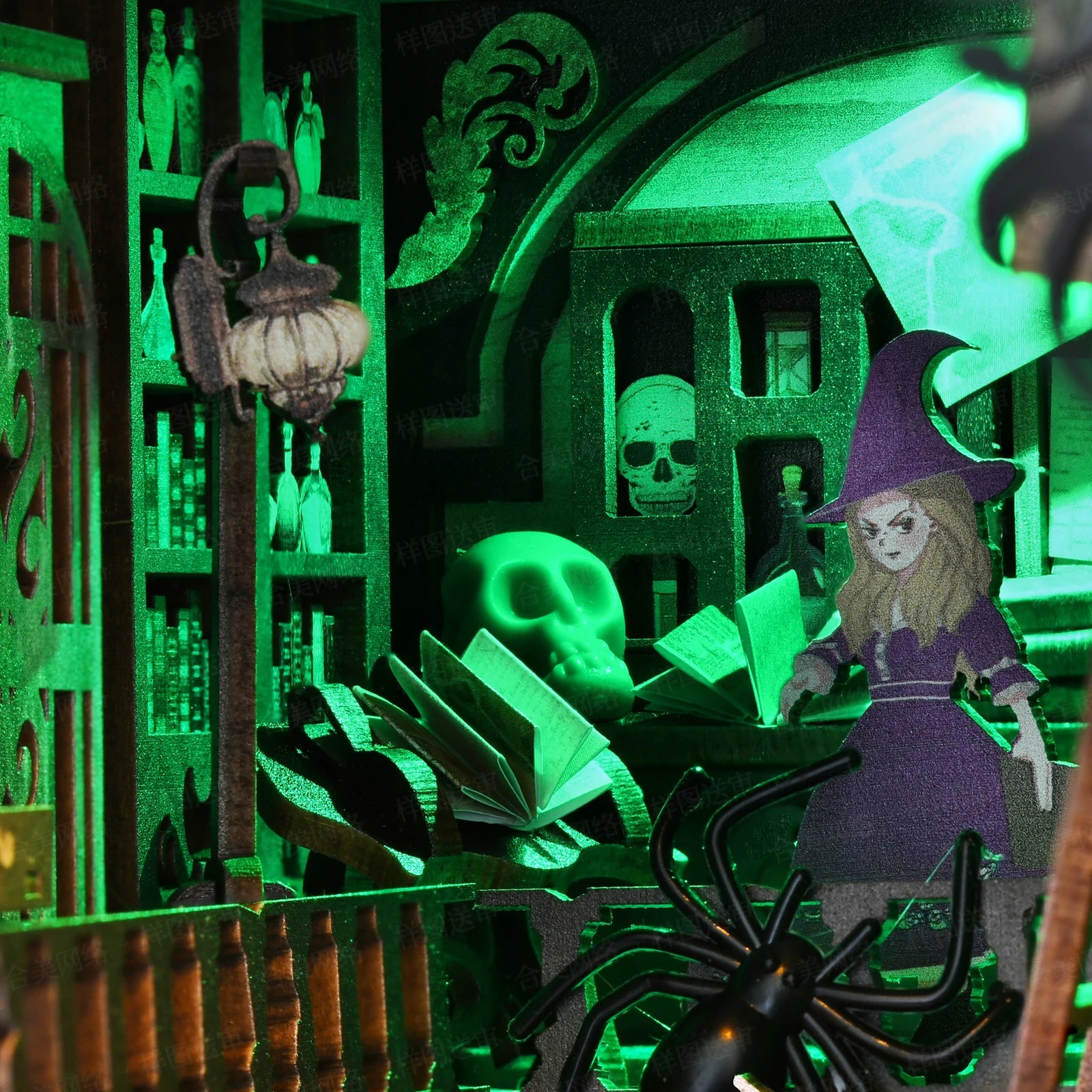 Wizard’s Study DIY Book Nook Kit – Magical Library Scene for Fantasy Lovers - Book Nook Kit Australia