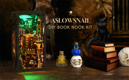 Wizard’s Study DIY Book Nook Kit – Magical Library Scene for Fantasy Lovers - Book Nook Kit Australia