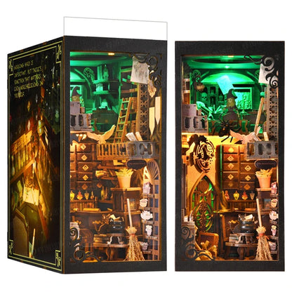 Wizard’s Study DIY Book Nook Kit – Magical Library Scene for Fantasy Lovers - Book Nook Kit Australia
