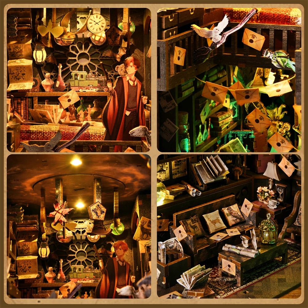 Wizarding Workshop DIY Book Nook Kit - Book Nook Kit Australia