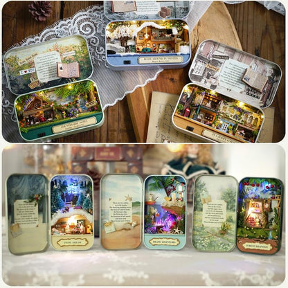 Miniature Box Theatre "In a Happy Corner"